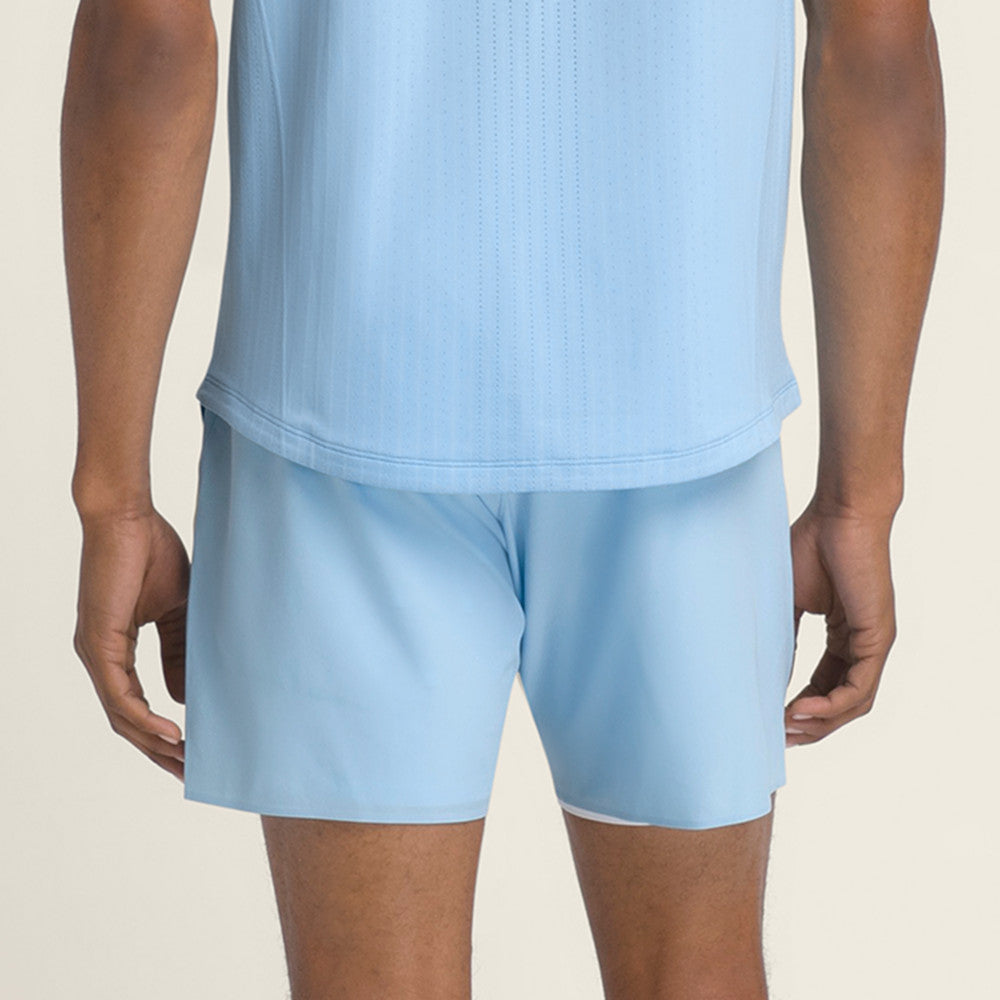 Wilson Tournament Short V2 7" Unld 男款 服飾 短褲 霧霾藍