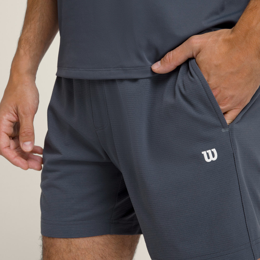 Wilson Daily Sport Shorts 6" 男款 服飾 短褲 暮藍色/長春花藍