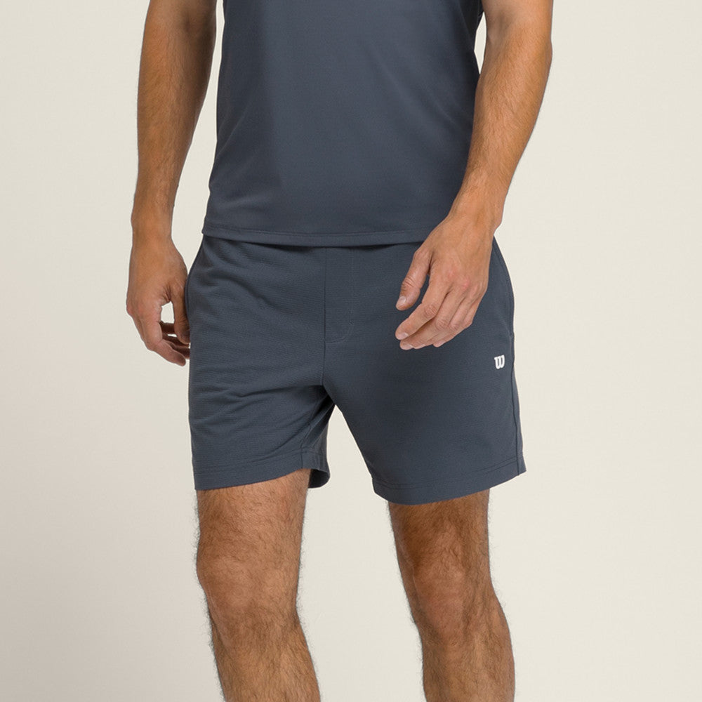 Wilson Daily Sport Shorts 6" 男款 服飾 短褲 暮藍色/長春花藍