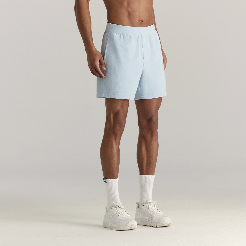 Wilson Daily Sport Shorts 6In 男款 服飾 短褲 暮藍色/長春花藍