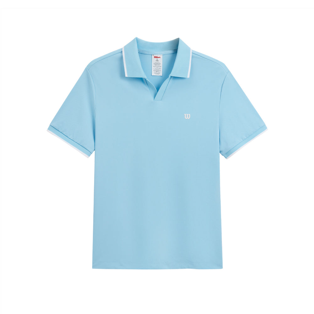 Wilson Johnny Collar Polo 男款 服飾 Polo衫 暮藍色/白色/霧霾藍