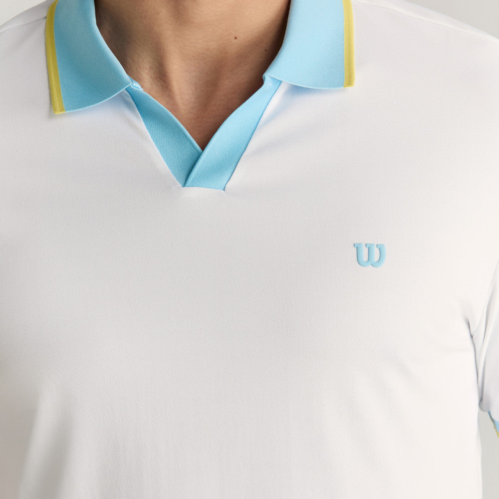 Wilson Johnny Collar Polo 男款 服飾 Polo衫 暮藍色/白色/霧霾藍