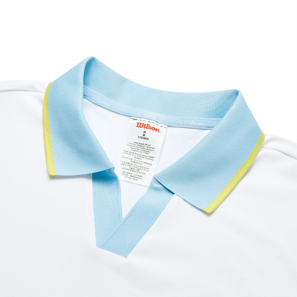 Wilson Johnny Collar Polo 男款 服飾 Polo衫 暮藍色/白色/霧霾藍