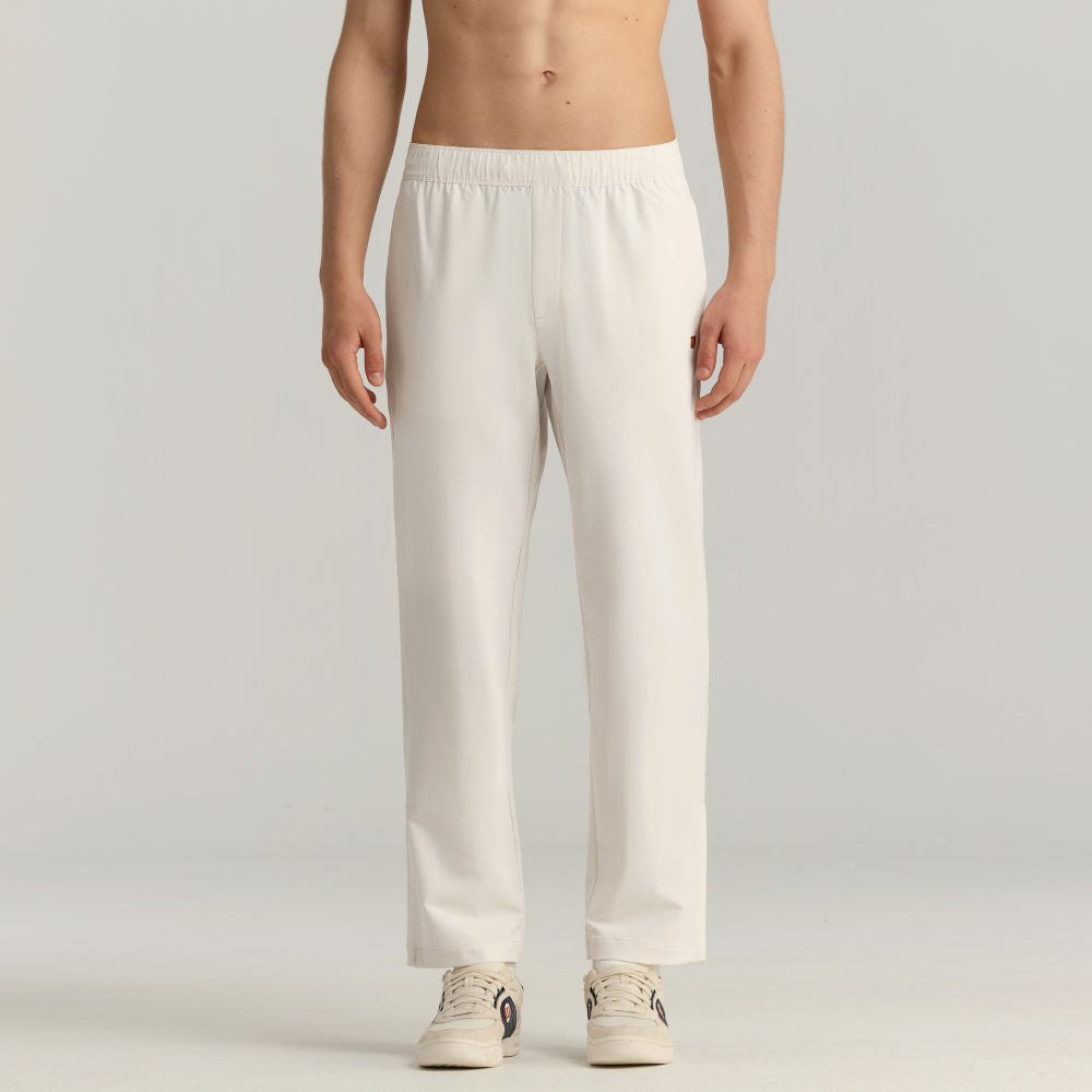 Wilson Depth Shot Track Pant 男款 服飾 長褲 沙色/辣紅色