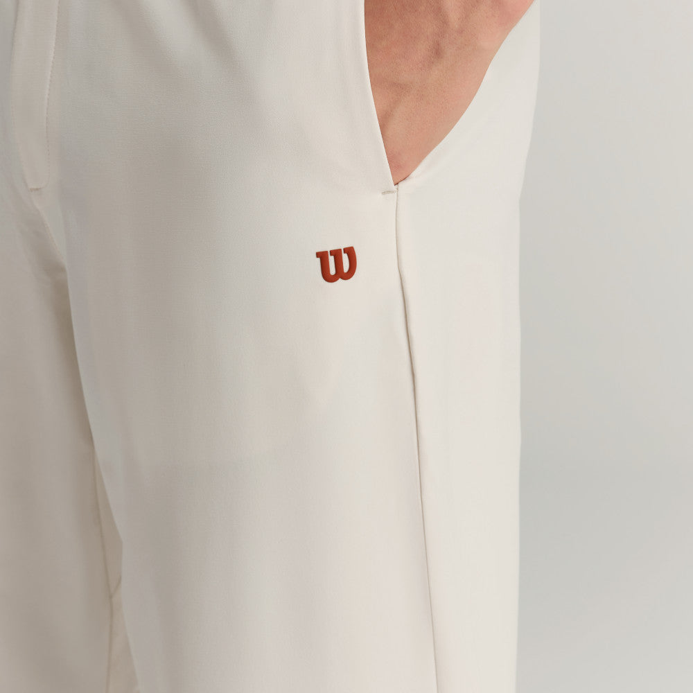 Wilson Depth Shot Track Pant 男款 服飾 長褲 沙色/辣紅色