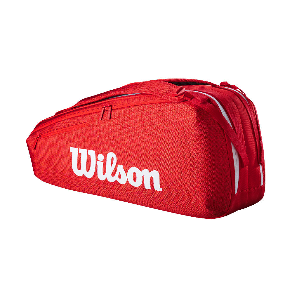 Wilson Super Tour Wilson Red 6Pk 2025 網球拍袋 紅色 6支裝