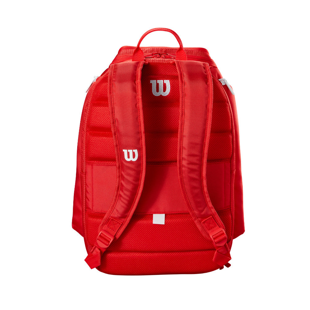 Wilson Super Tour Wilson Red Backpack 網球 後背包 紅色