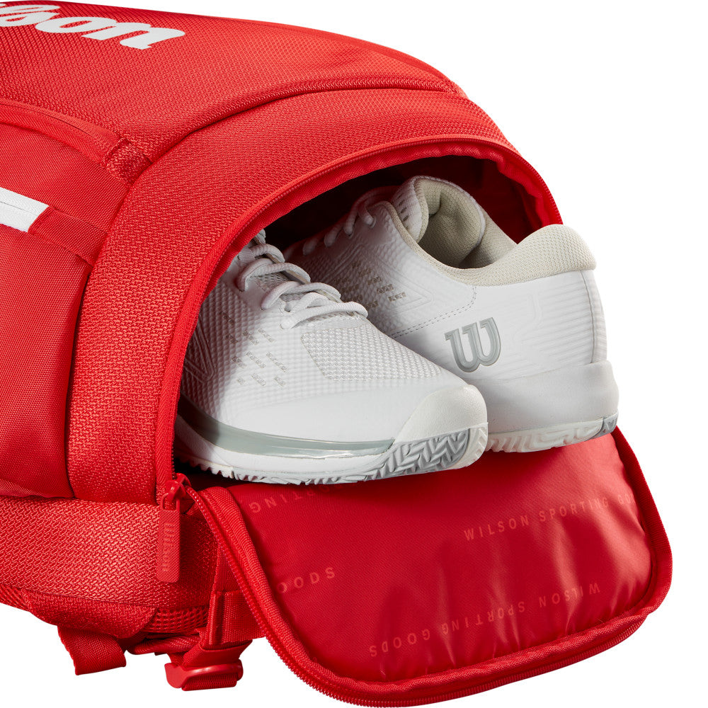 Wilson Super Tour Wilson Red Backpack 網球 後背包 紅色
