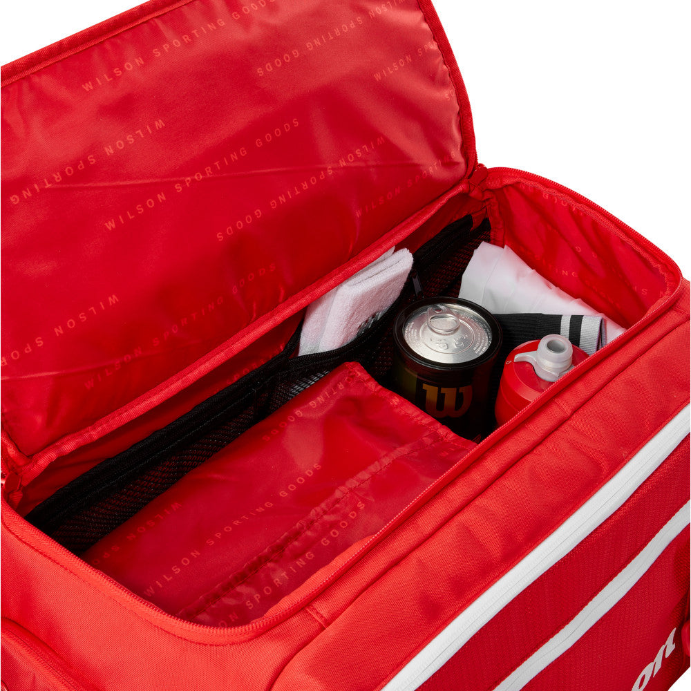 Wilson Super Tour Red Small Duffel 2025 網球 圓筒包 紅色