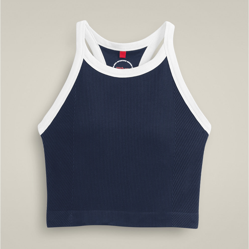 Wilson On The Daily Brami 女款 服飾 運動背心 海軍藍