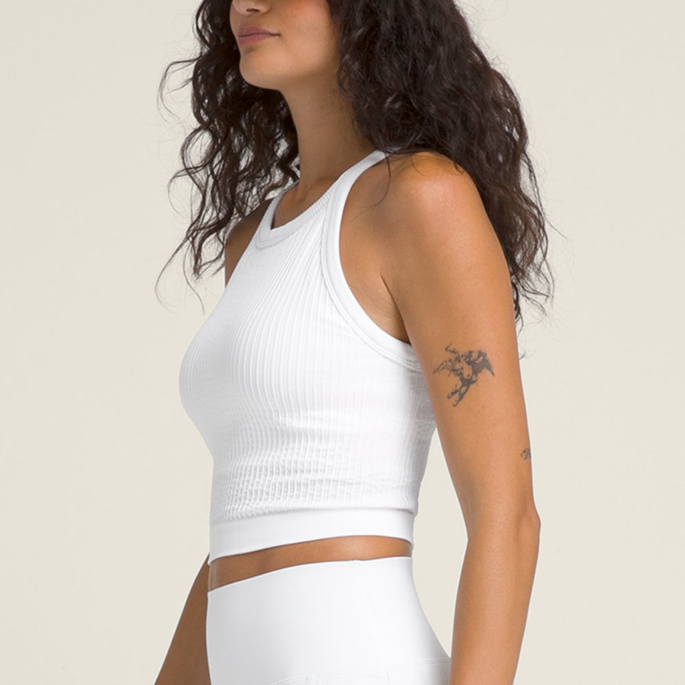 Wilson On The Daily Brami 女款 服飾 運動背心 白色