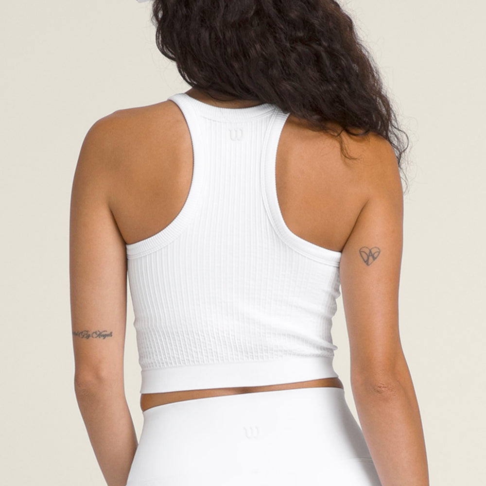 Wilson On The Daily Brami 女款 服飾 運動背心 白色