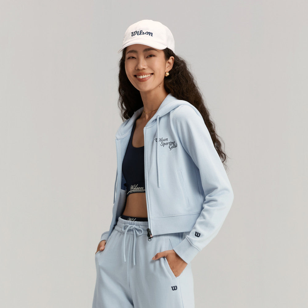 Wilson Suit Sweartshirts 女款 服飾 圓領衛衣/大學T 長春花藍/皇家紅