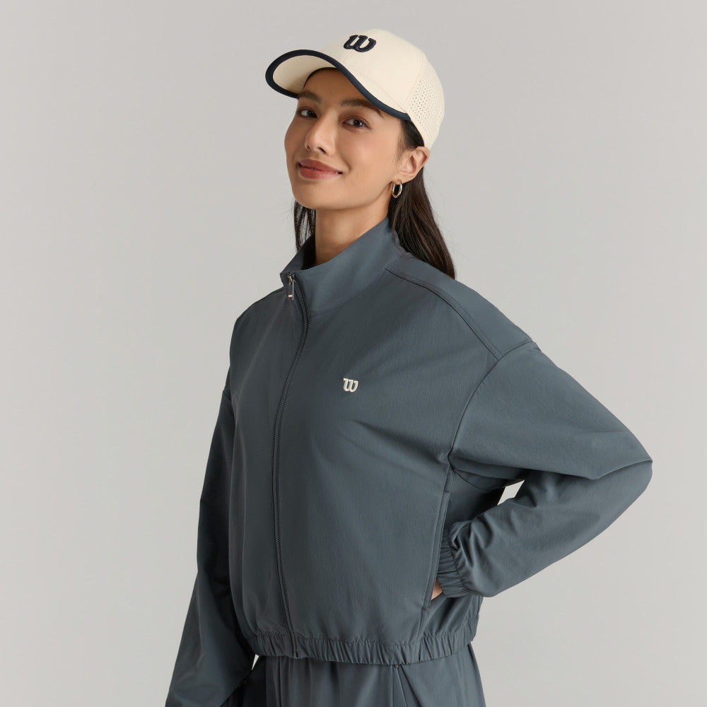 Wilson Bagel Jacket 女款 服飾 外套 暮藍色/沙色