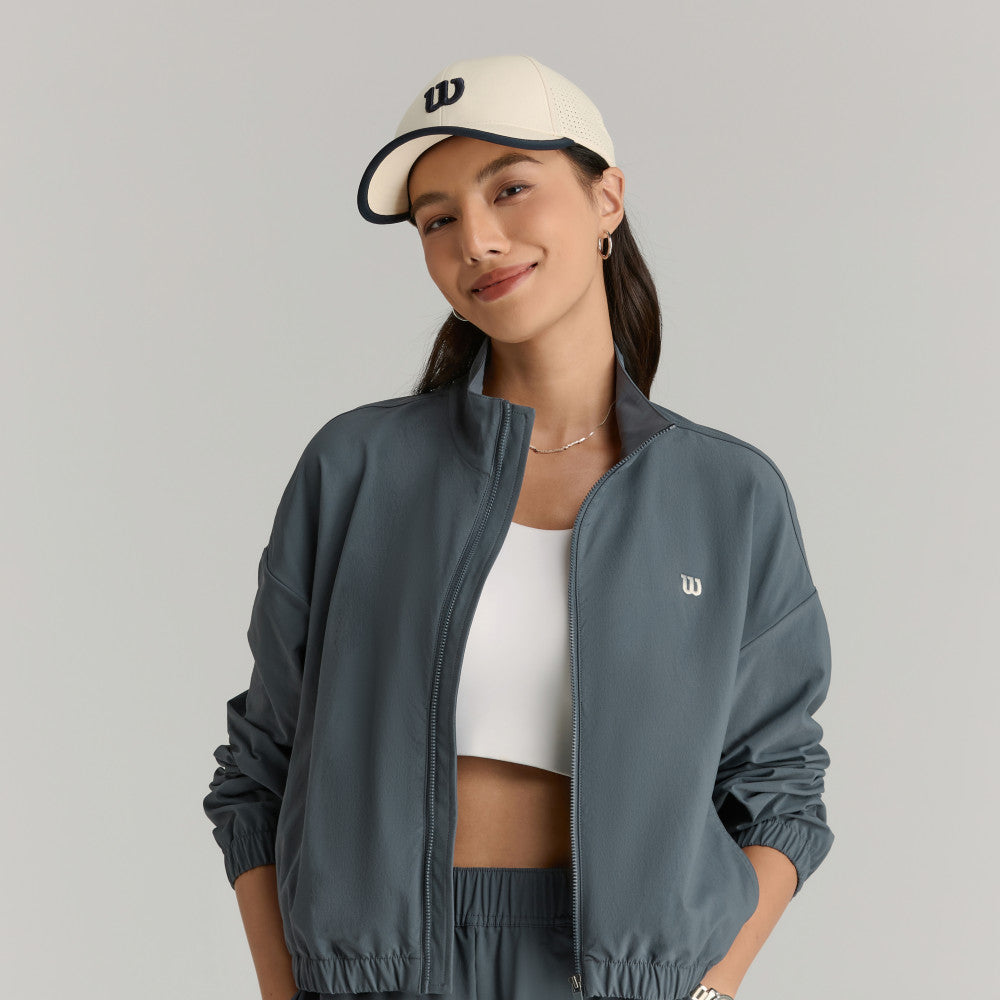 Wilson Bagel Jacket 女款 服飾 外套 暮藍色/沙色