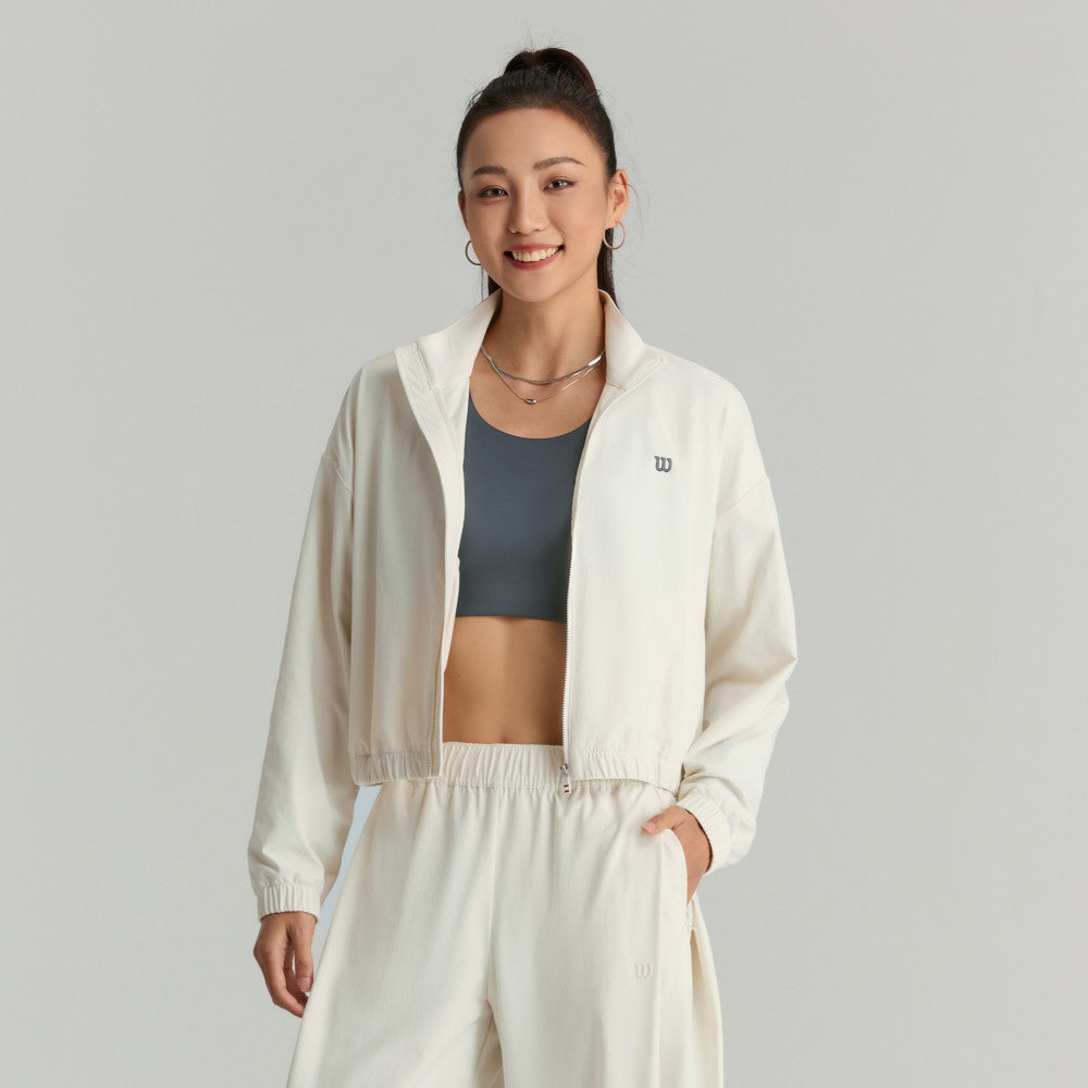 Wilson Bagel Jacket 女款 服飾 外套 暮藍色/沙色