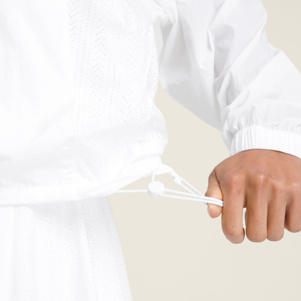 Wilson Airy Jacket 女款 服飾 外套 霧霾藍/白色