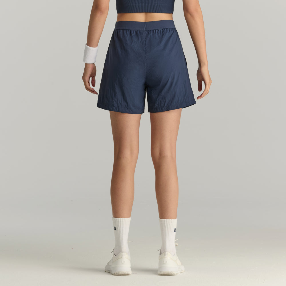 Wilson Airy Short 女款 服飾 短褲 海軍藍/白色/霧霾藍