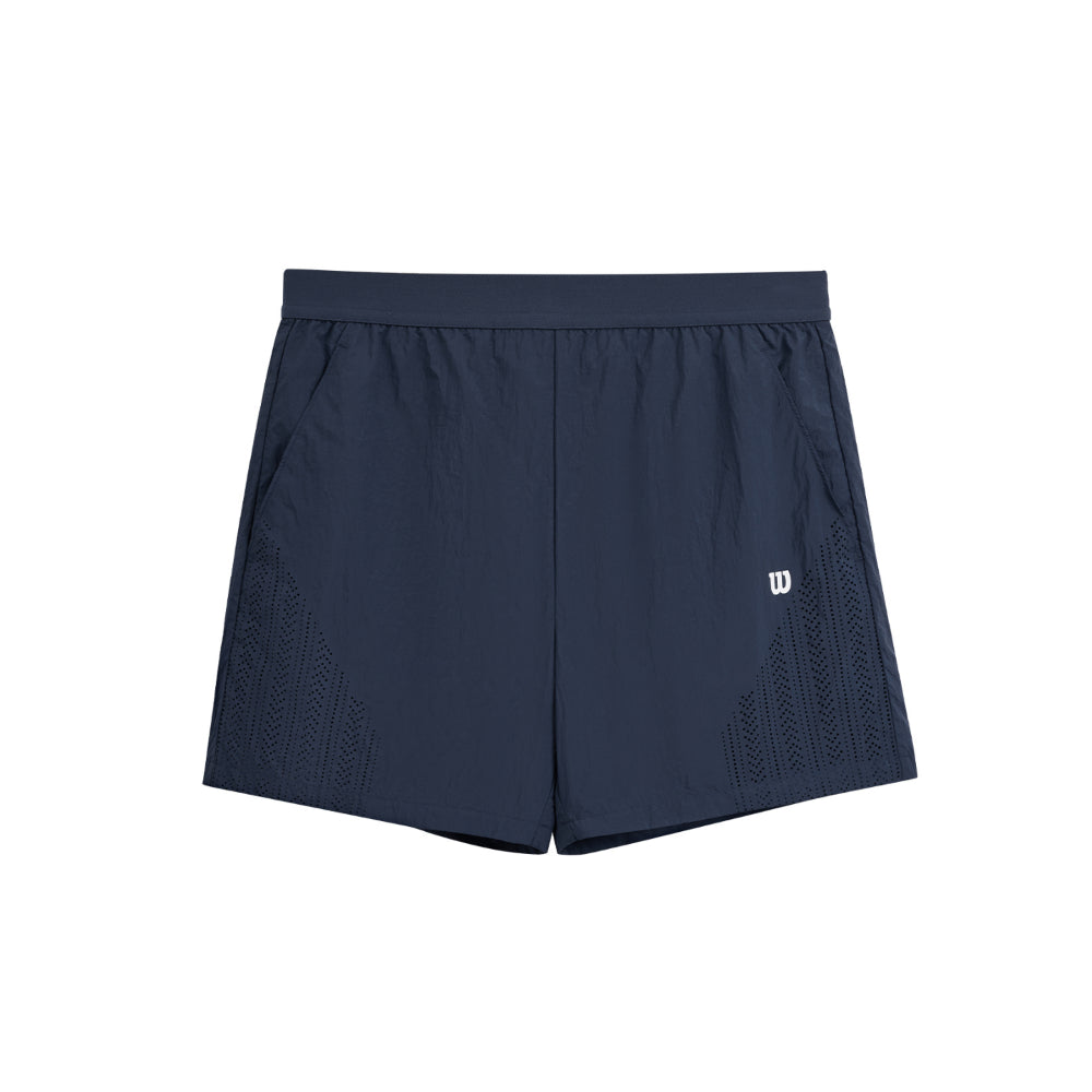 Wilson Airy Short 女款 服飾 短褲 海軍藍/白色/霧霾藍