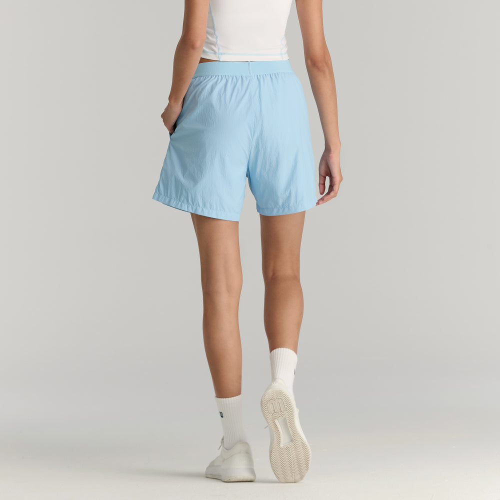 Wilson Airy Short 女款 服飾 短褲 海軍藍/白色/霧霾藍