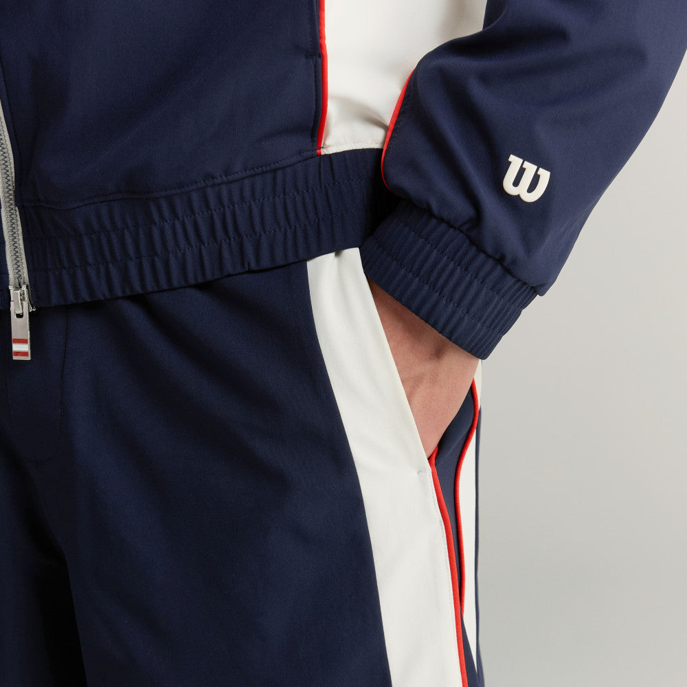Wilson Grand Slam Colorblock Jacket 男款 服飾 外套 海軍藍