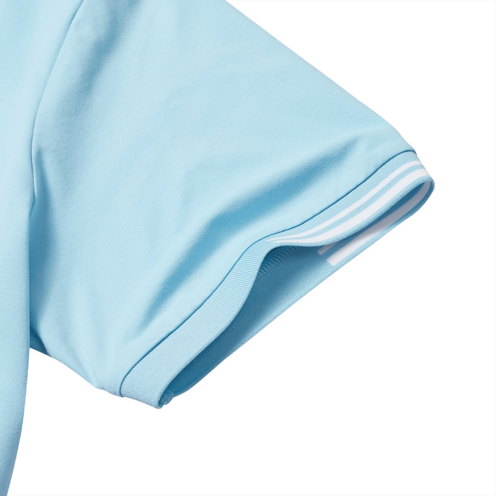 Wilson Timeless Polo 男款 服飾 Polo衫 霧霾藍/相思木色