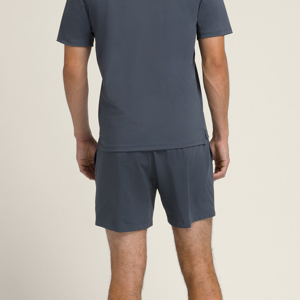 Wilson Daily Sport Shorts 6" 男款 服飾 短褲 暮藍色/長春花藍