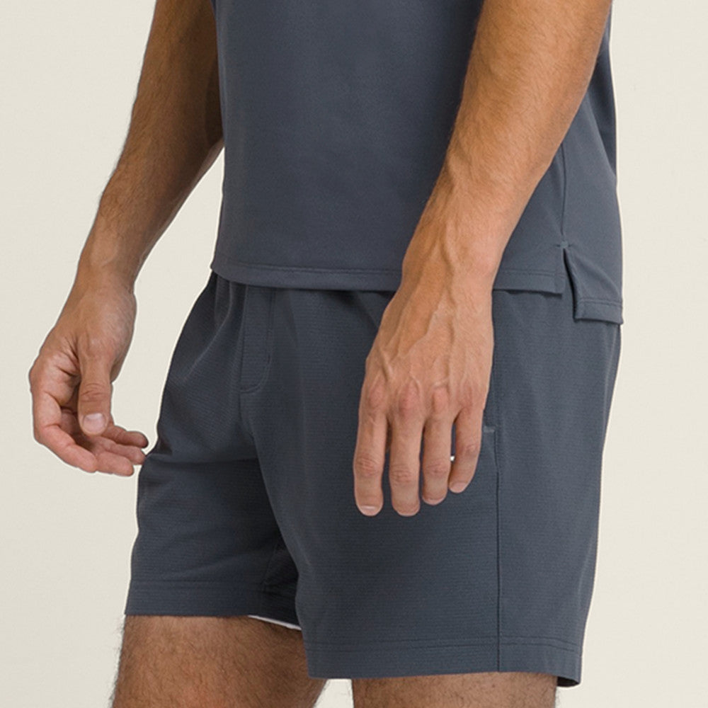 Wilson Daily Sport Shorts 6" 男款 服飾 短褲 暮藍色/長春花藍