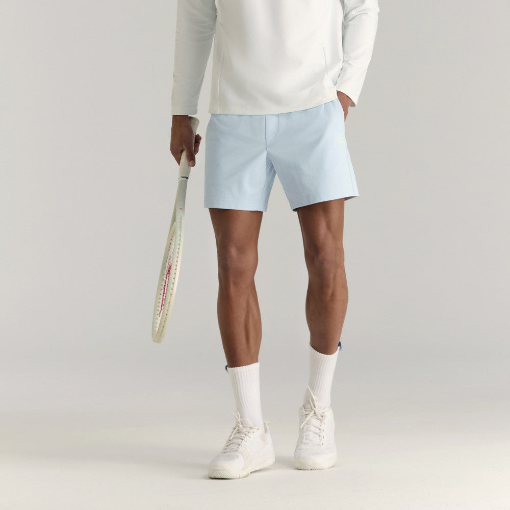 Wilson Daily Sport Shorts 6In 男款 服飾 短褲 暮藍色/長春花藍