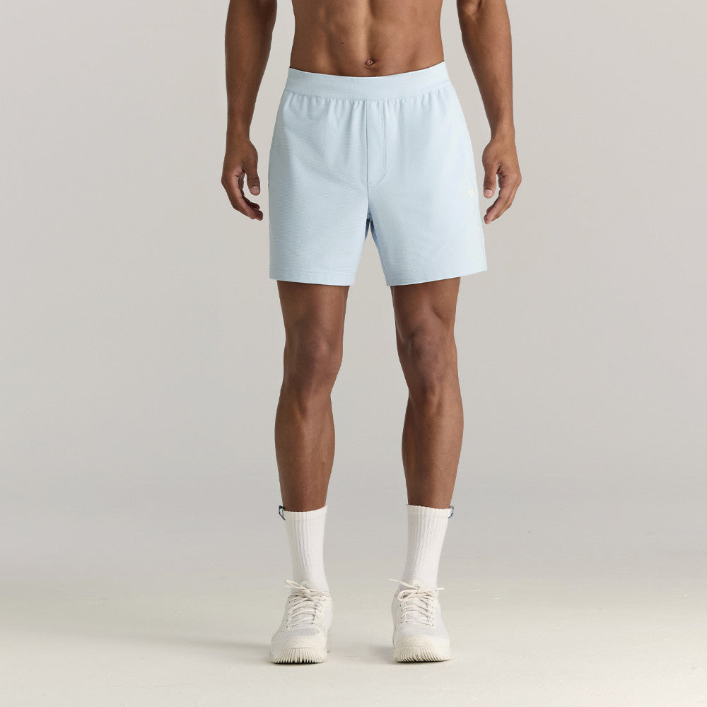 Wilson Daily Sport Shorts 6In 男款 服飾 短褲 暮藍色/長春花藍