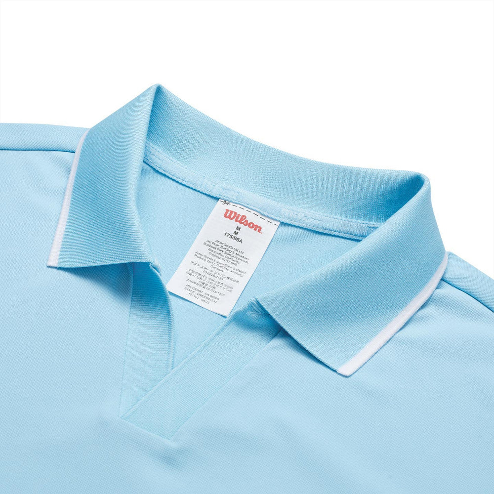 Wilson Johnny Collar Polo 男款 服飾 Polo衫 暮藍色/白色/霧霾藍