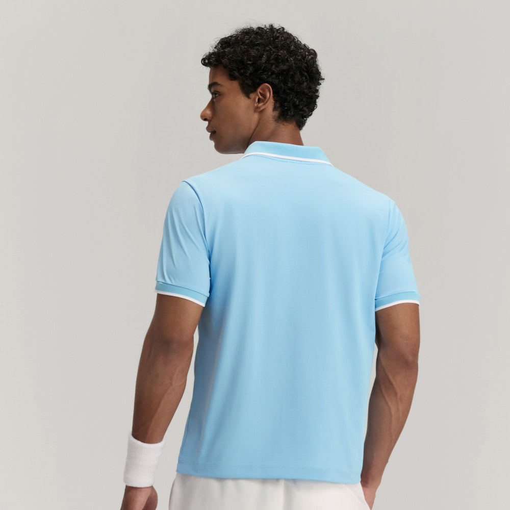 Wilson Johnny Collar Polo 男款 服飾 Polo衫 暮藍色/白色/霧霾藍