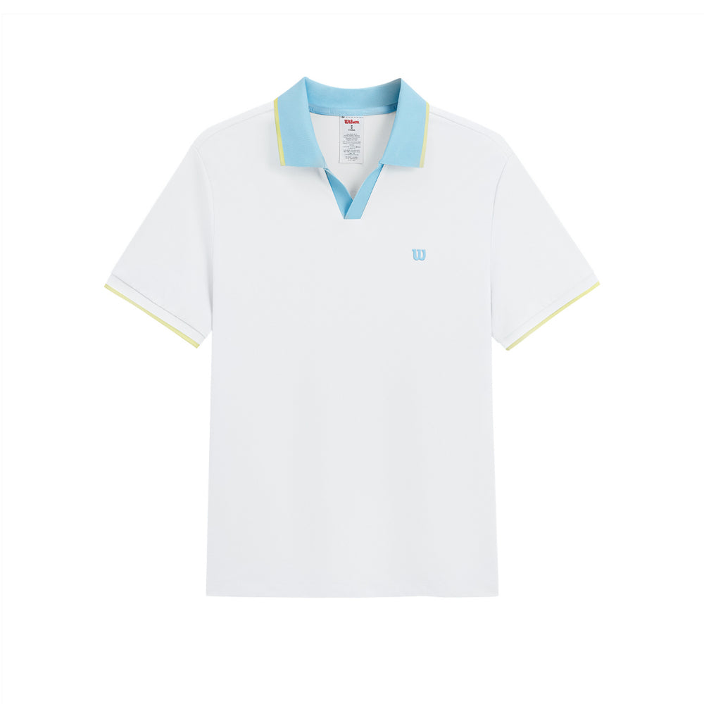 Wilson Johnny Collar Polo 男款 服飾 Polo衫 暮藍色/白色/霧霾藍