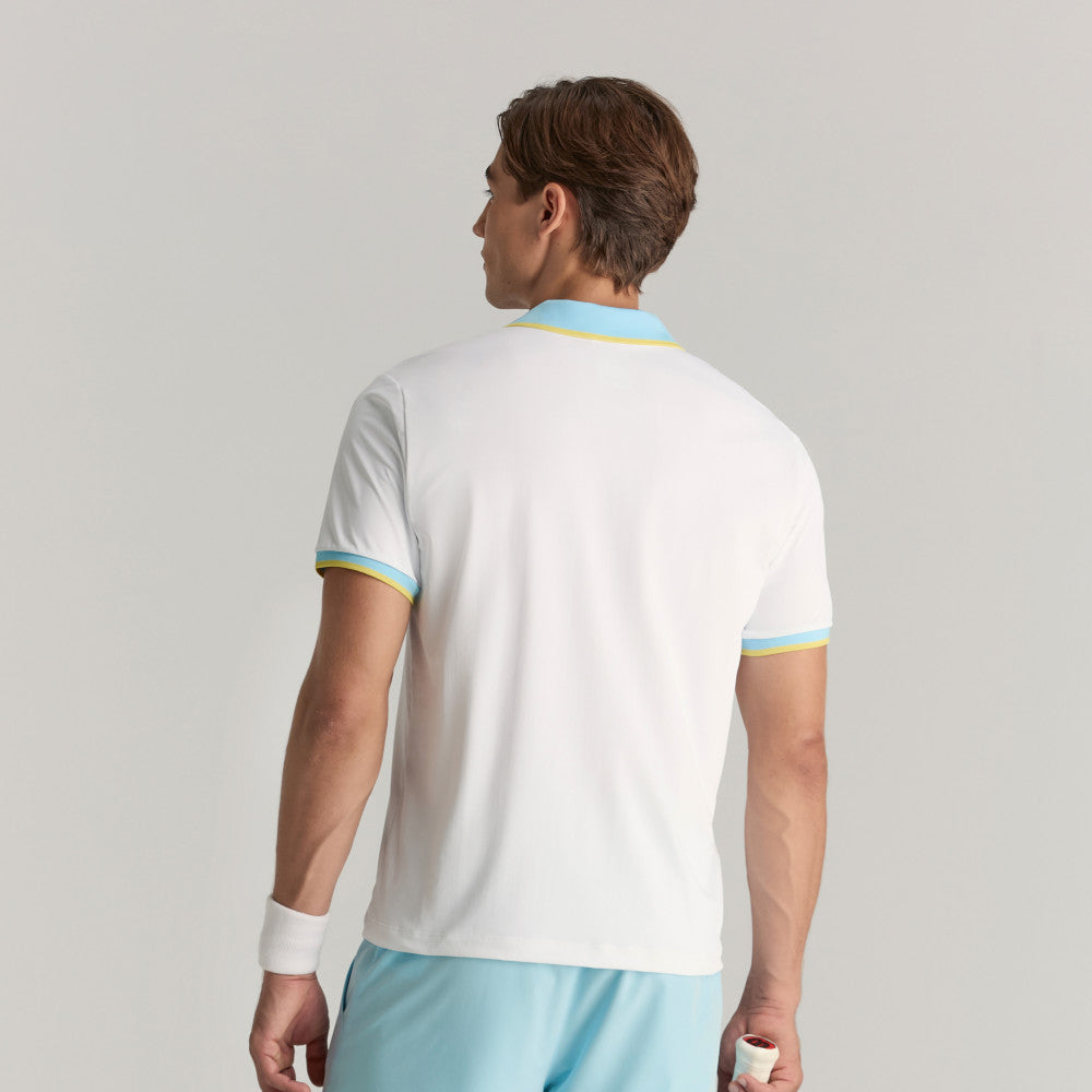 Wilson Johnny Collar Polo 男款 服飾 Polo衫 暮藍色/白色/霧霾藍