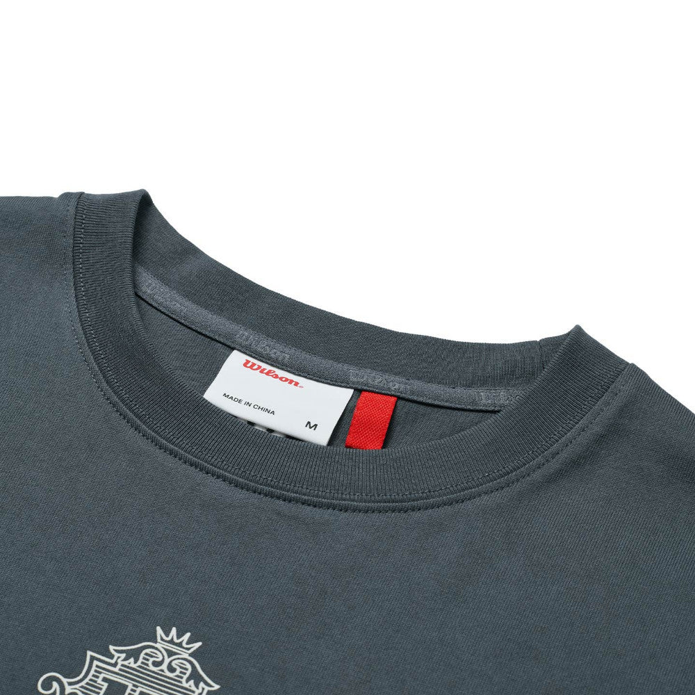 Wilson Courtview Graphic Tee 男款 服飾 短袖T恤 暮藍色/白色/沙色