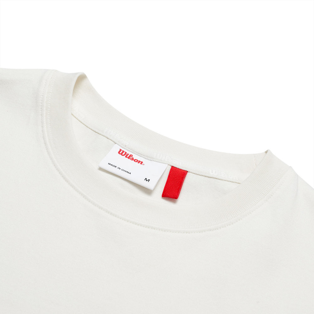 Wilson Courtview Graphic Tee 男款 服飾 短袖T恤 暮藍色/白色/沙色