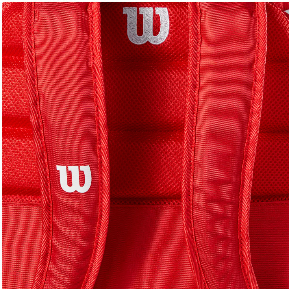 Wilson Super Tour Wilson Red Backpack 網球 後背包 紅色