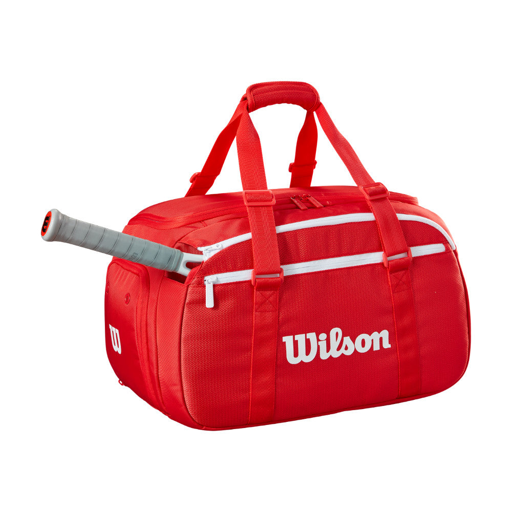 Wilson Super Tour Red Small Duffel 2025 網球 圓筒包 紅色