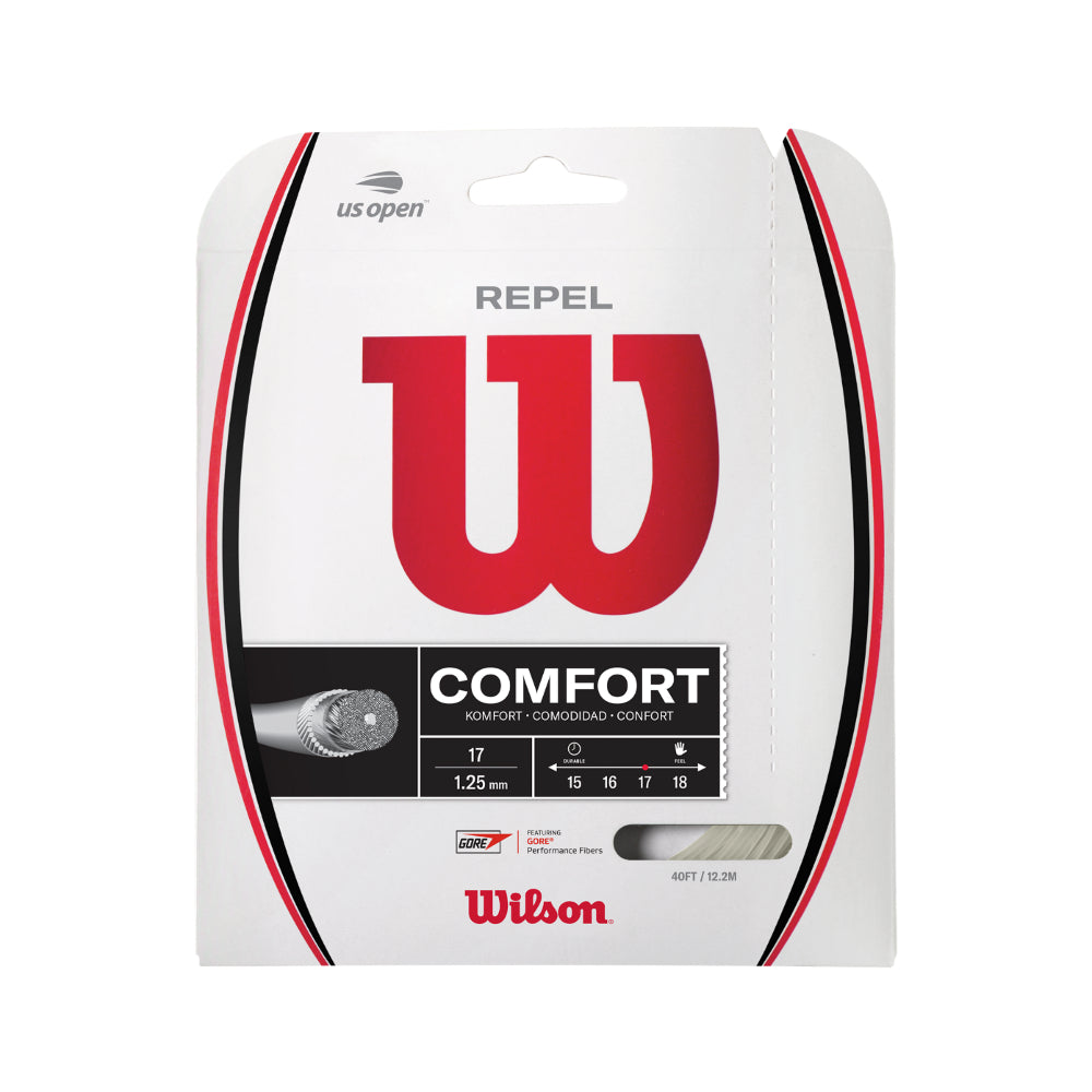Wilson Repel 17 Set Natural 17G 網球線 舒適型軟線