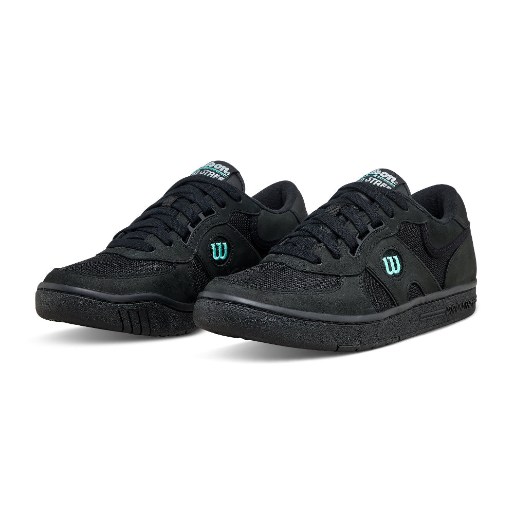 Pro Staff 87 Mesh 男款 網球鞋 皮革黑