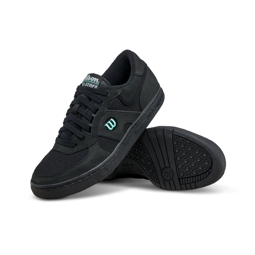 Pro Staff 87 Mesh 男款 網球鞋 皮革黑