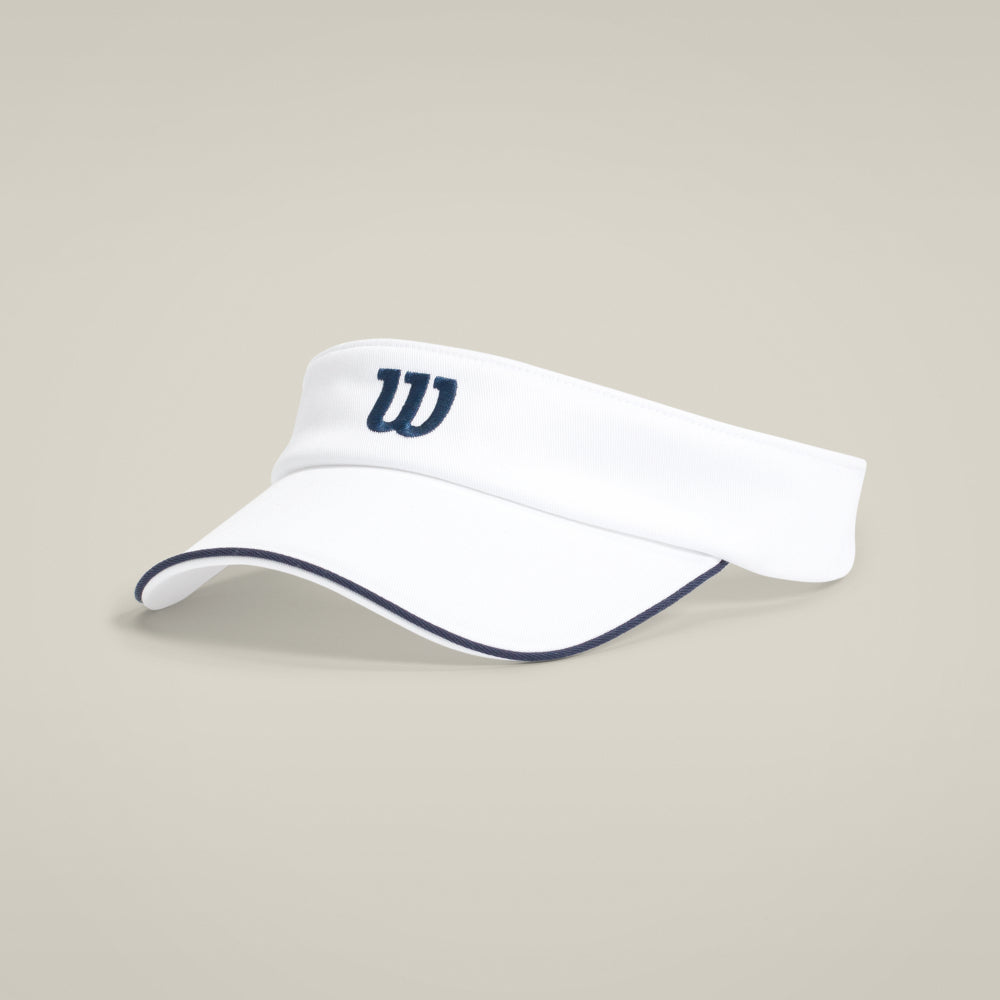 Wilson Classic Visor 配件 中空帽 海軍藍/白色