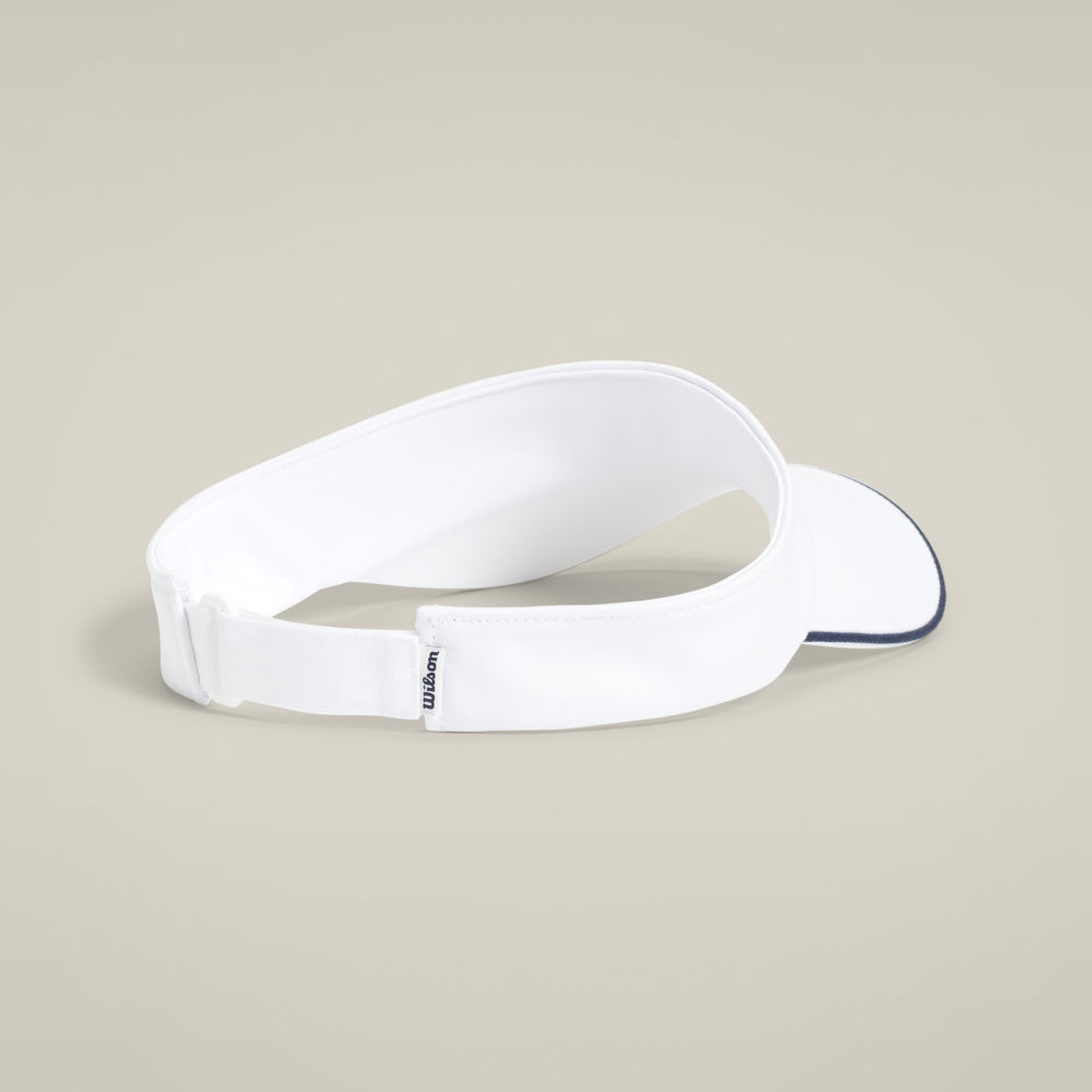 Wilson Classic Visor 配件 中空帽 海軍藍/白色
