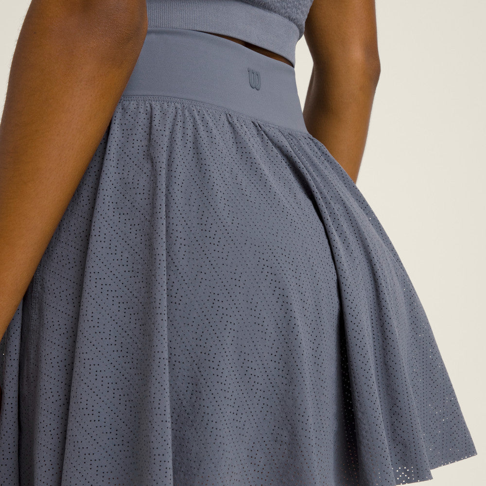Wilson Laser Lace Skirt 女款 服飾 半身裙 暮藍色/白色