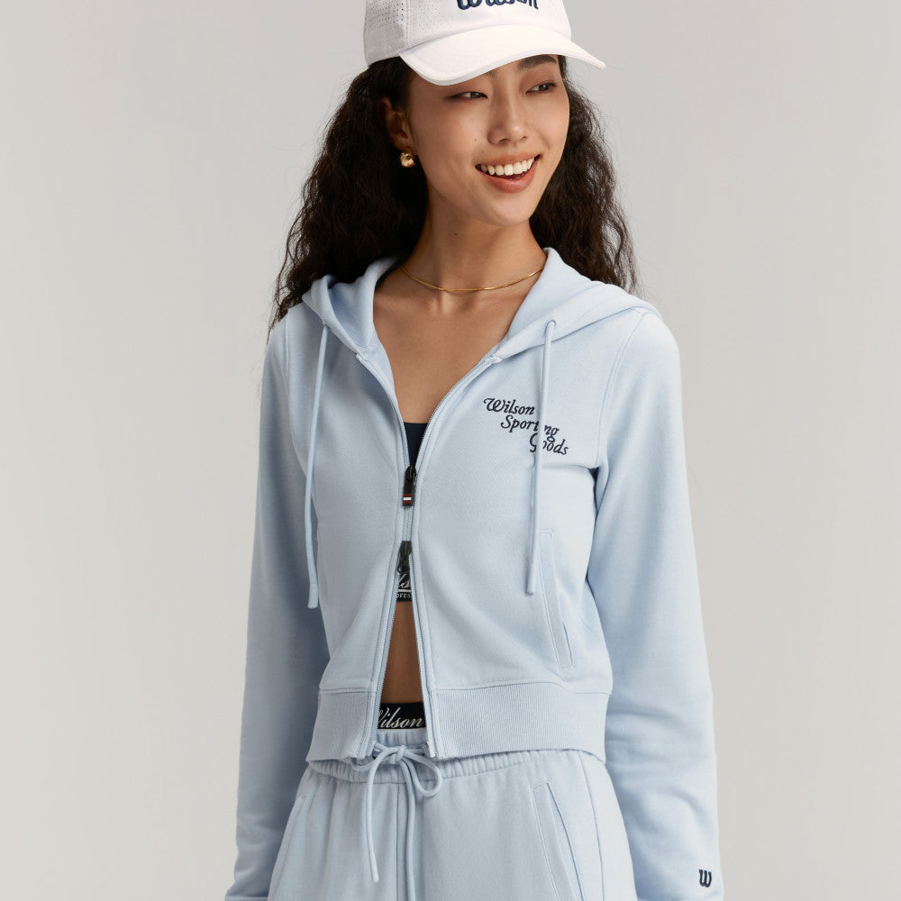 Wilson Suit Sweartshirts 女款 服飾 圓領衛衣/大學T 長春花藍/皇家紅