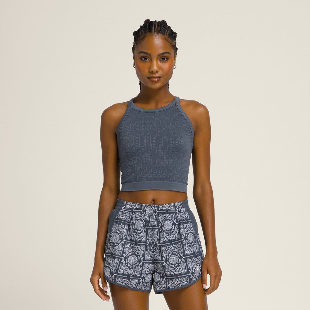 Wilson On The Daily Brami 女款 服飾 運動背心 暮藍色/水洗紅