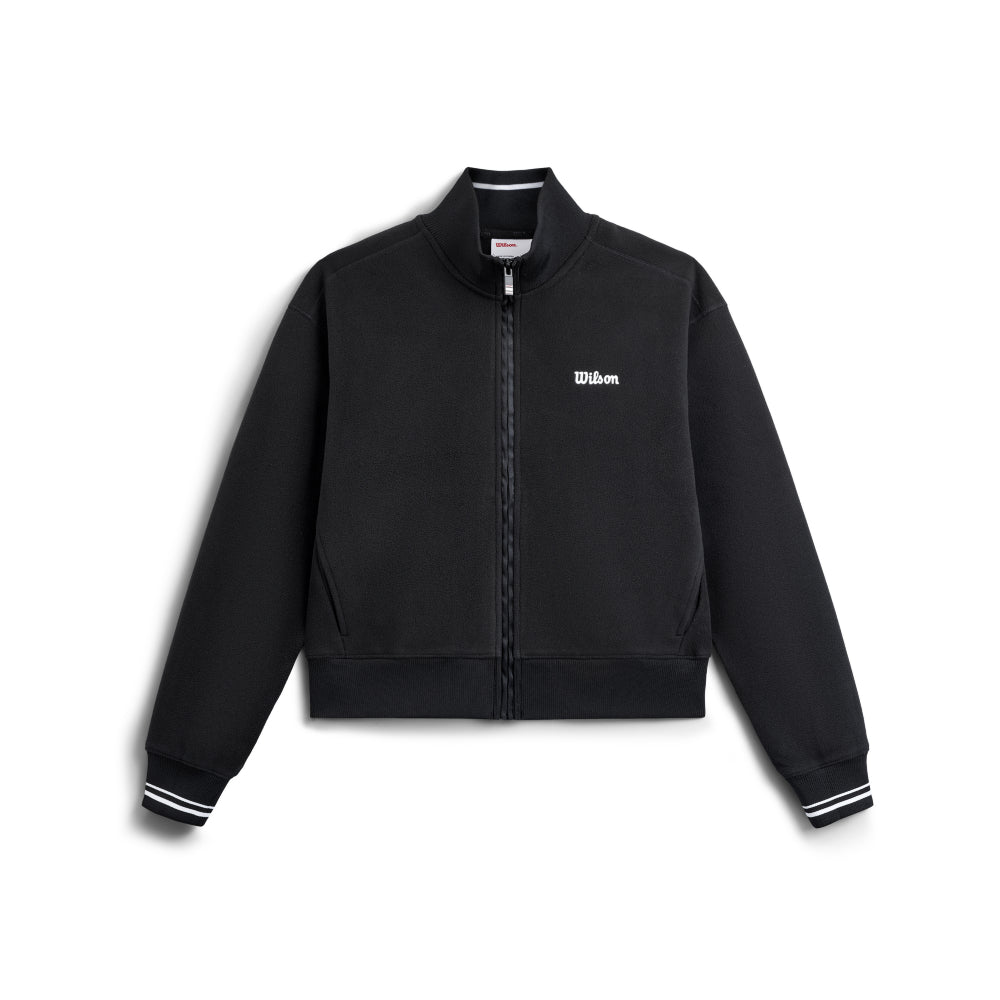 Wilson Ready  Fleece Jackets 女款 服飾 外套 黑色