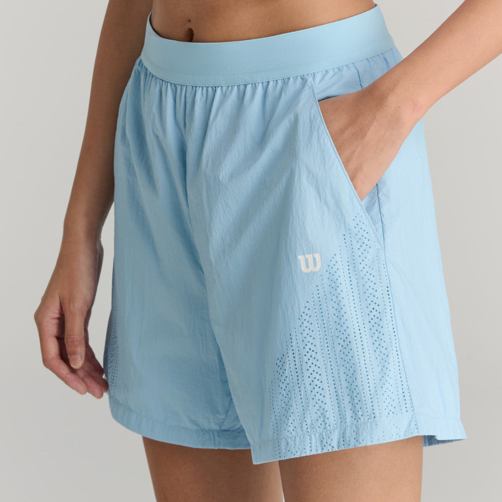 Wilson Airy Short 女款 服飾 短褲 海軍藍/白色/霧霾藍
