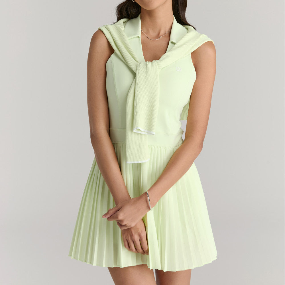 Wilson Sports Dress 女款 服飾 連身裙 海軍藍/白色/青檸奶油