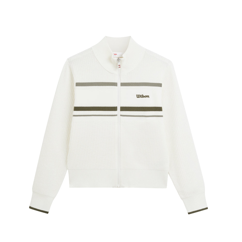 Wilson-女款-服飾-上衣-毛衣-白色